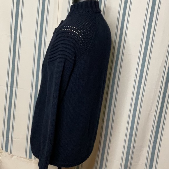 525 America sailor double breasted anchor button/snap closure wool lined pockets - Picture 6 of 16